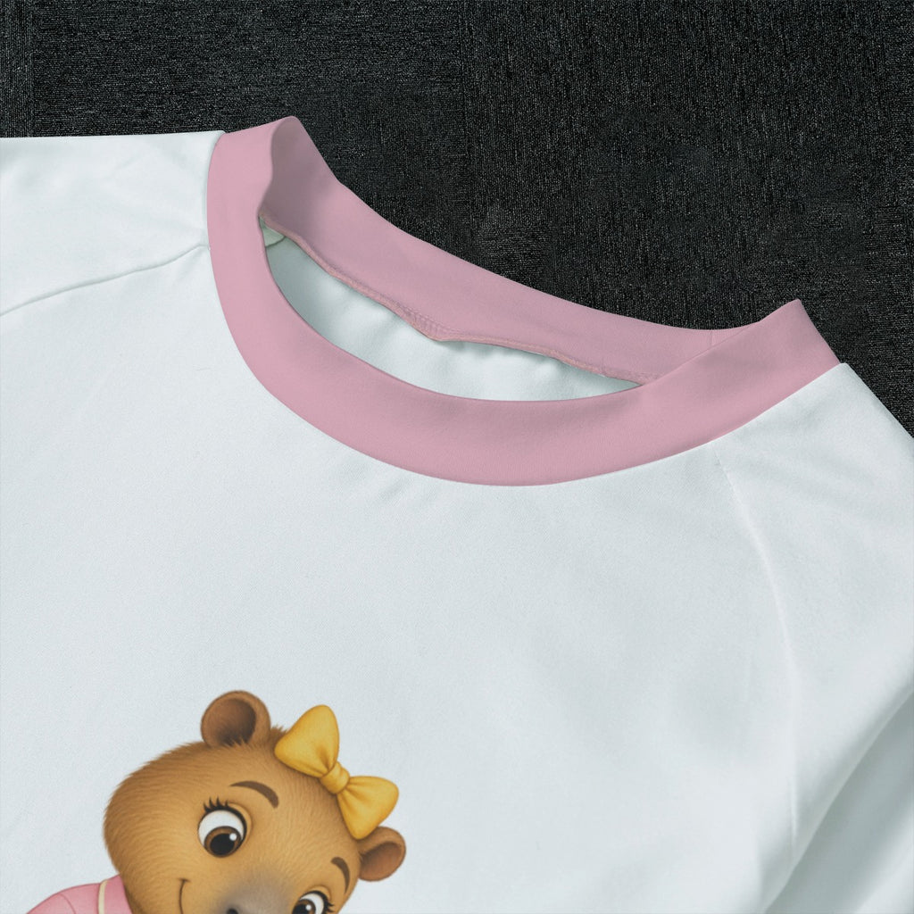 Luma Book Break Pajama Set — Blush Pink