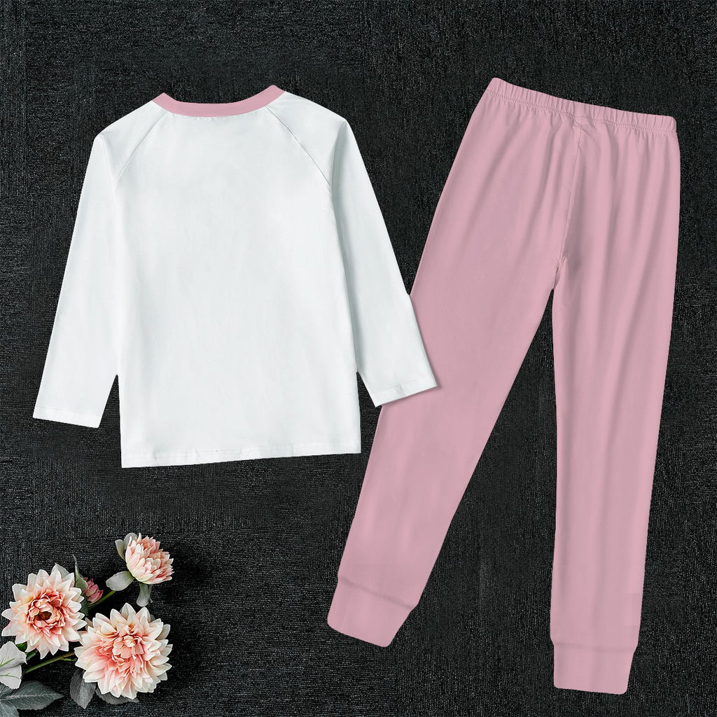 Luma Book Break Pajama Set — Blush Pink