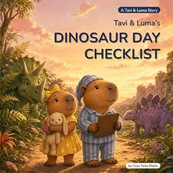 Tavi & Luma’s Dinosaur Day Checklist cover
