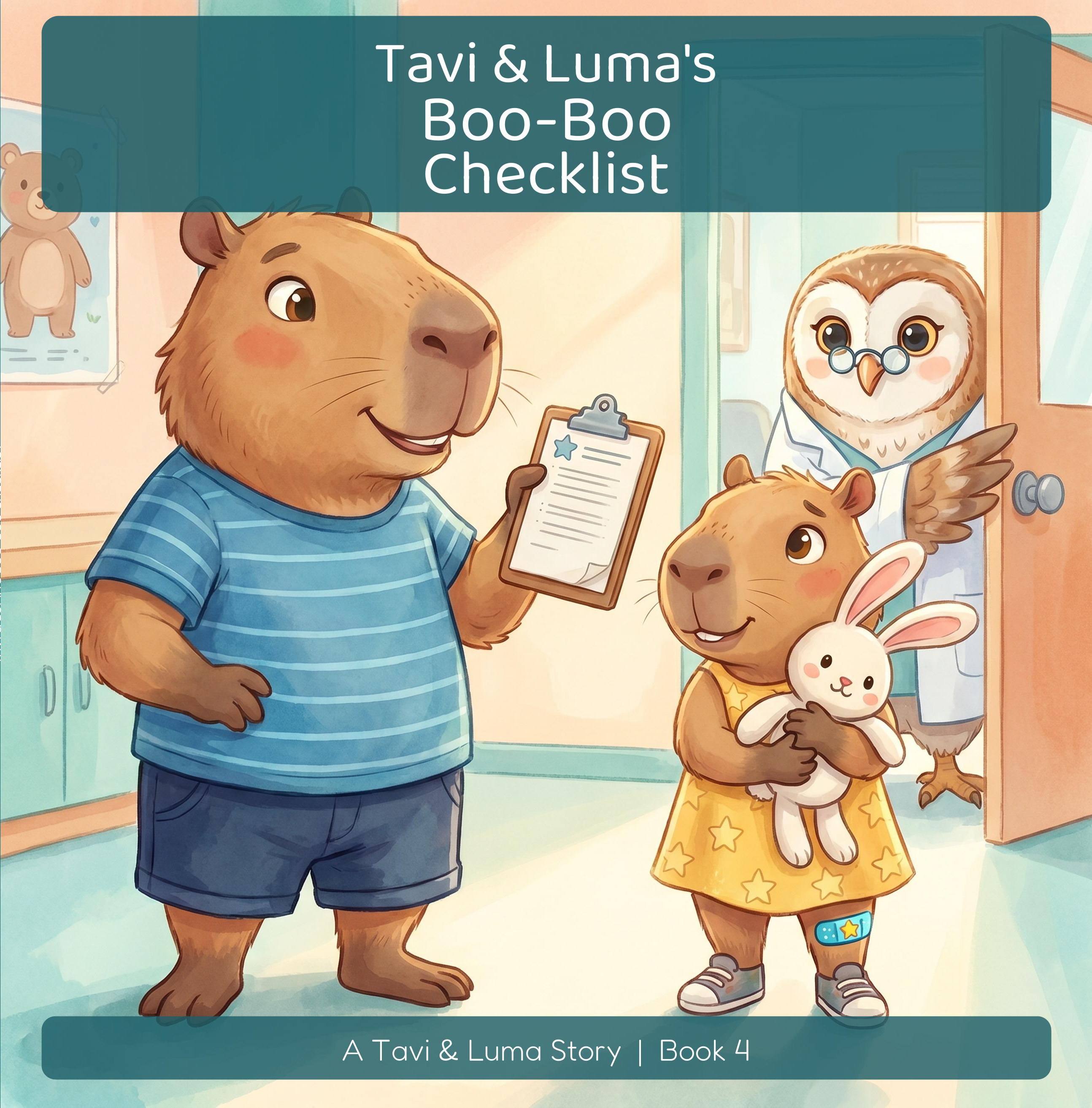 Tavi & Luma's Boo-Boo Checklist cover