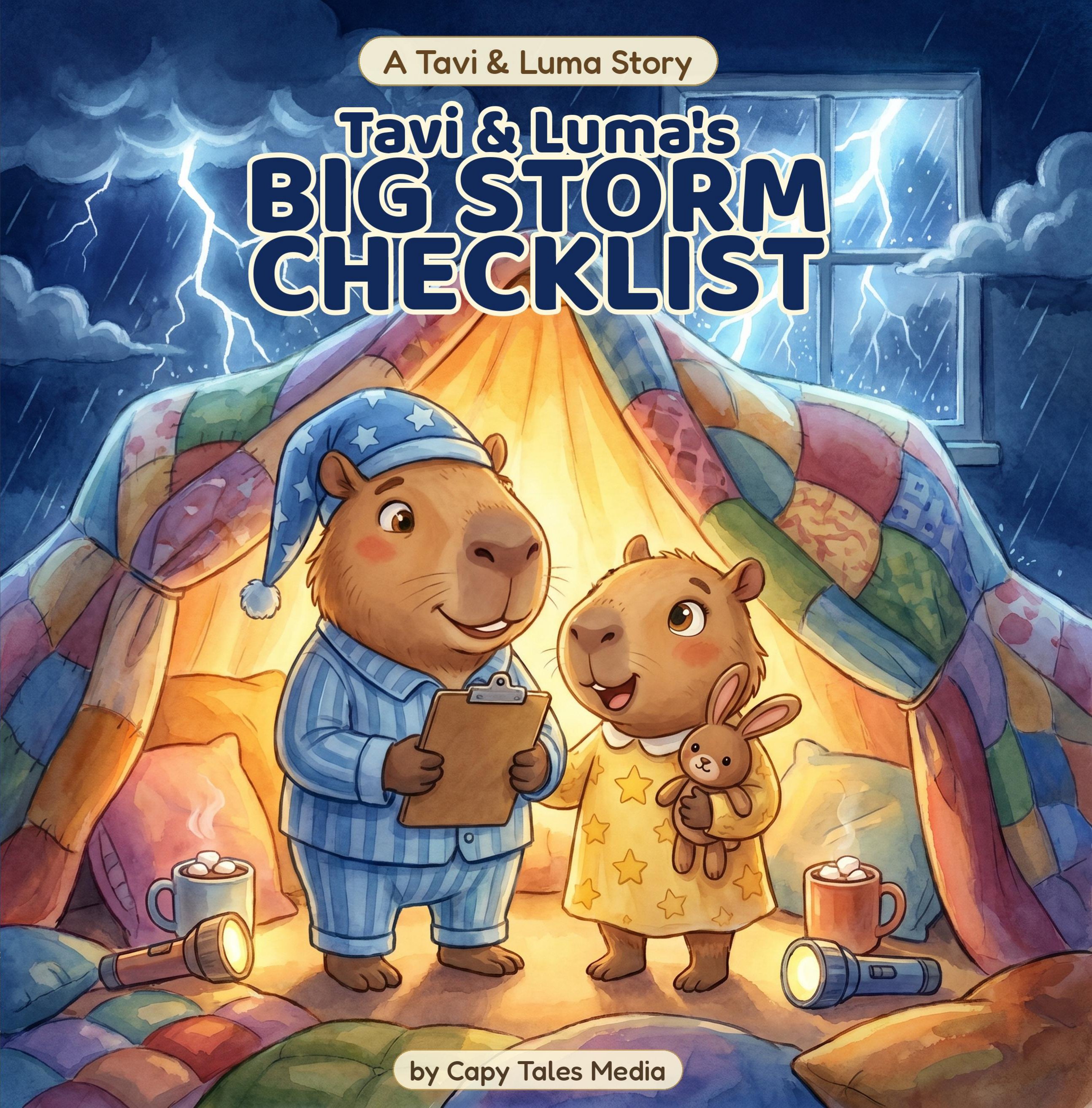 Tavi & Luma's Big Storm Checklist cover